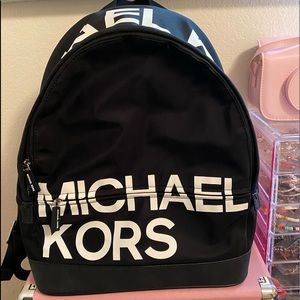 Michael Kors Logo Backpack